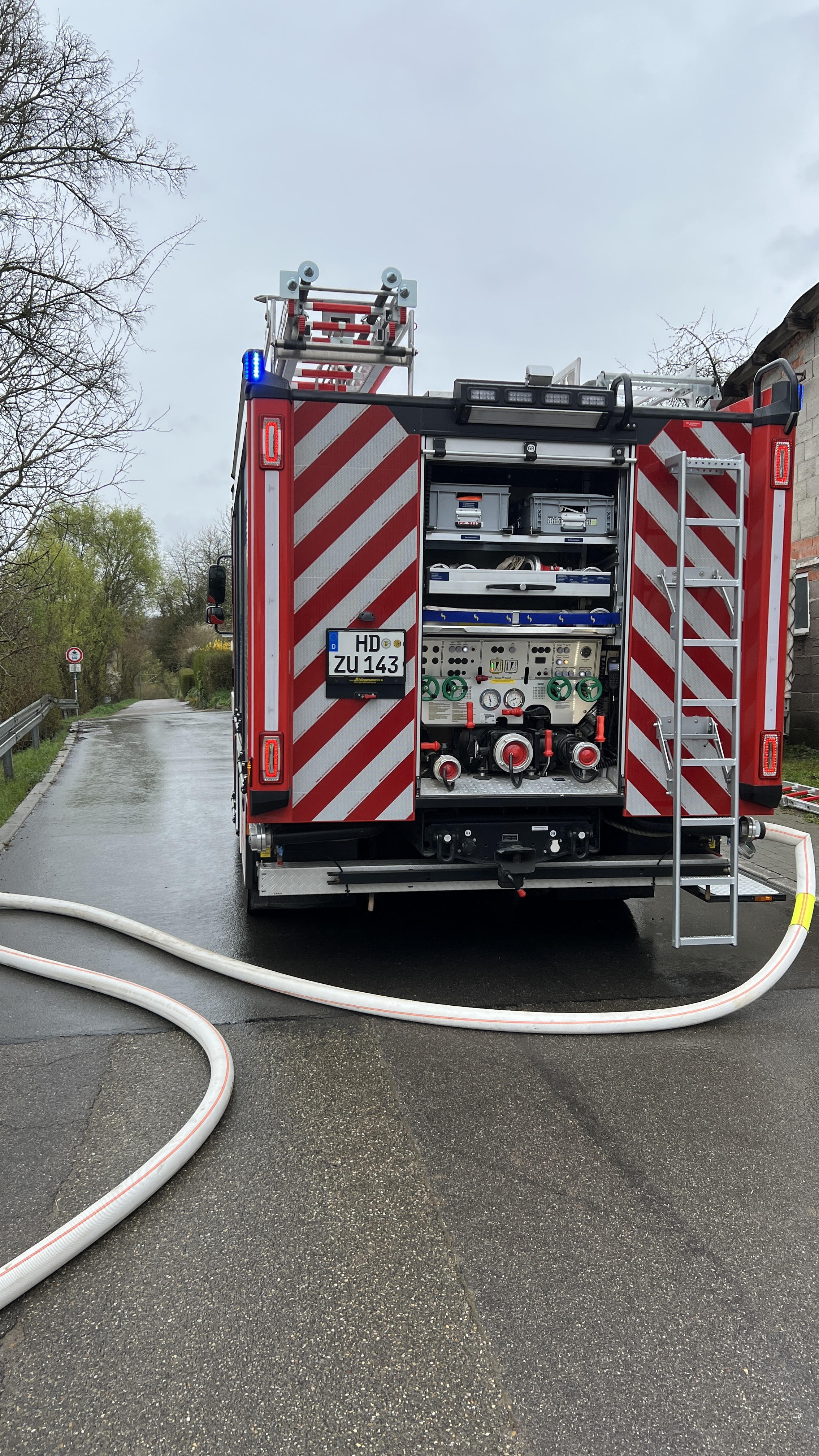 Einsatz Nr. 06/2026 - F1 Gartenhaus - Brand Klein